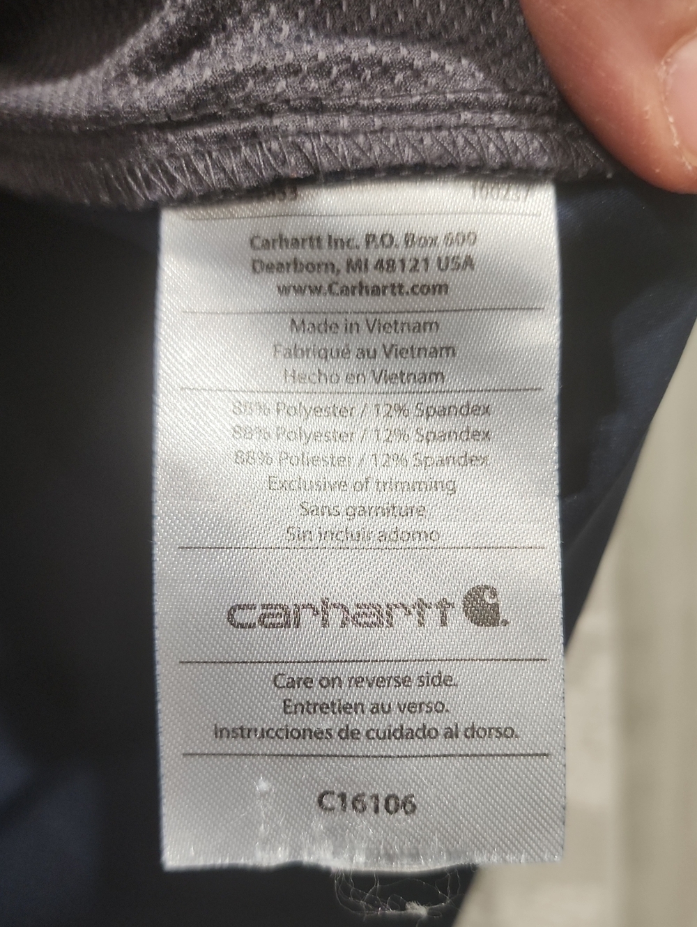 CARHARTT "FORCE" SCRUB TOP - Picture 8 of 9